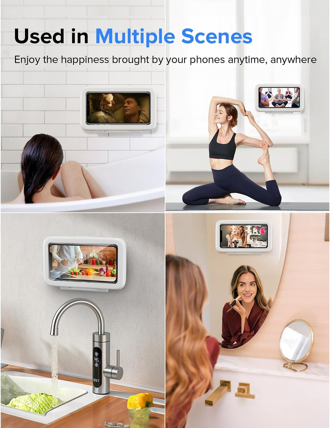 Claira Dusjholder for Mobil – Full Touch & Antidug